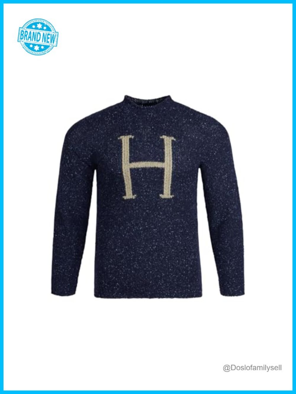 Chunky Knit Pullover Crewneck Long Sleeve Sweater